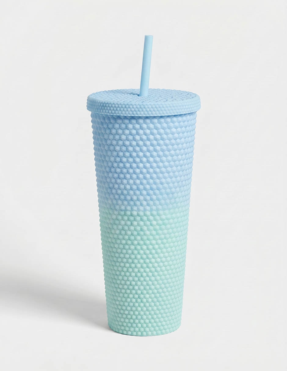 Vaso con tapa y popote galeria de chocolate pusheen de plástico