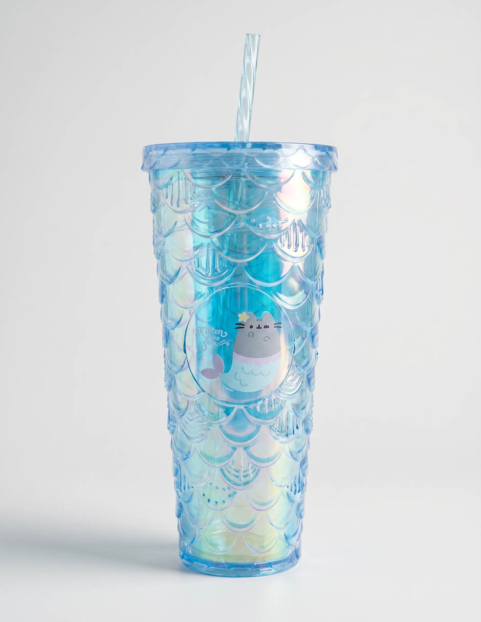 Vaso con tapa y popote galeria de chocolate de plástico