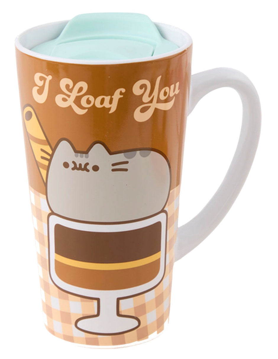 Taza con tapa Galeria de chocolate Pusheen
