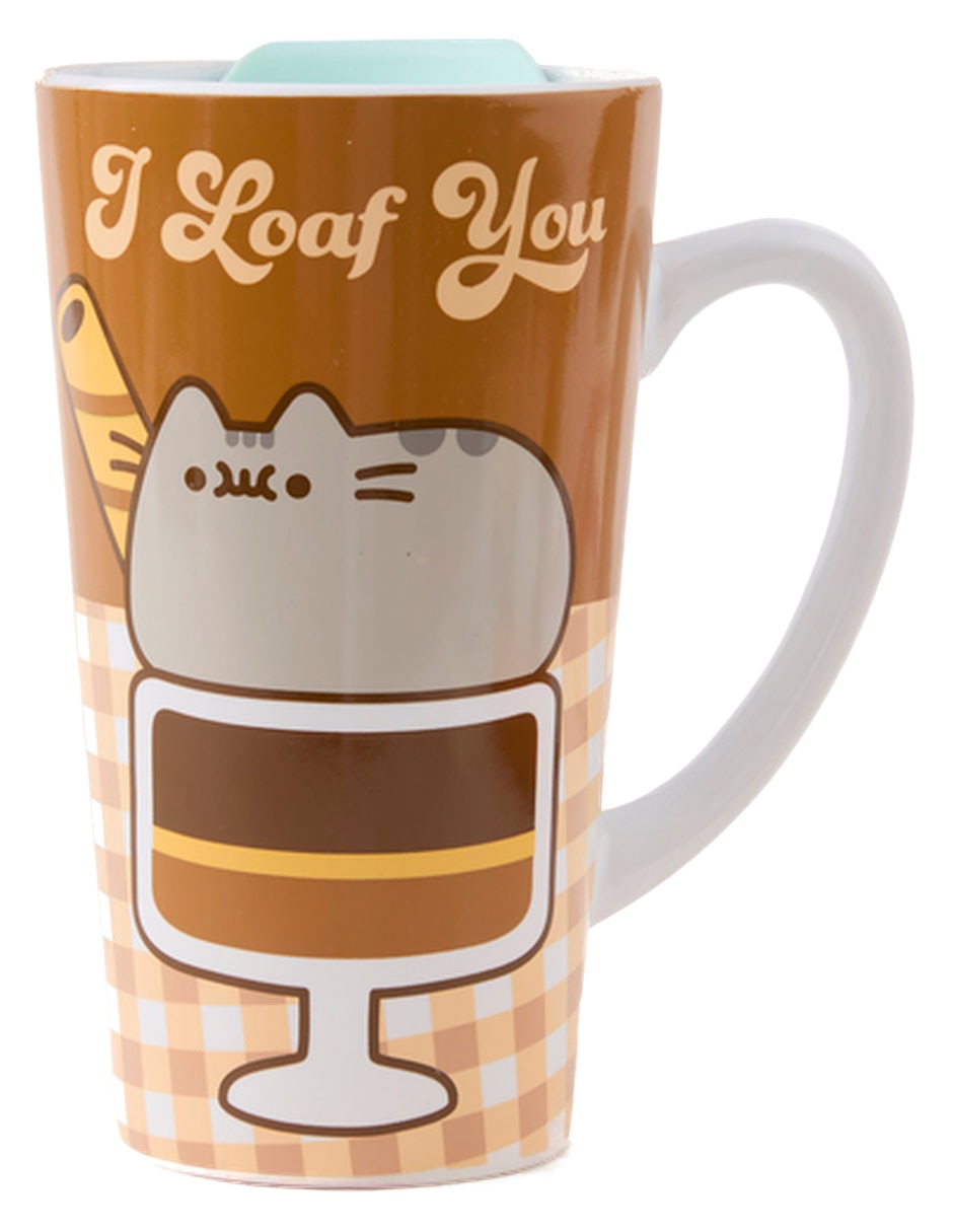 Taza con tapa Galeria de chocolate Pusheen