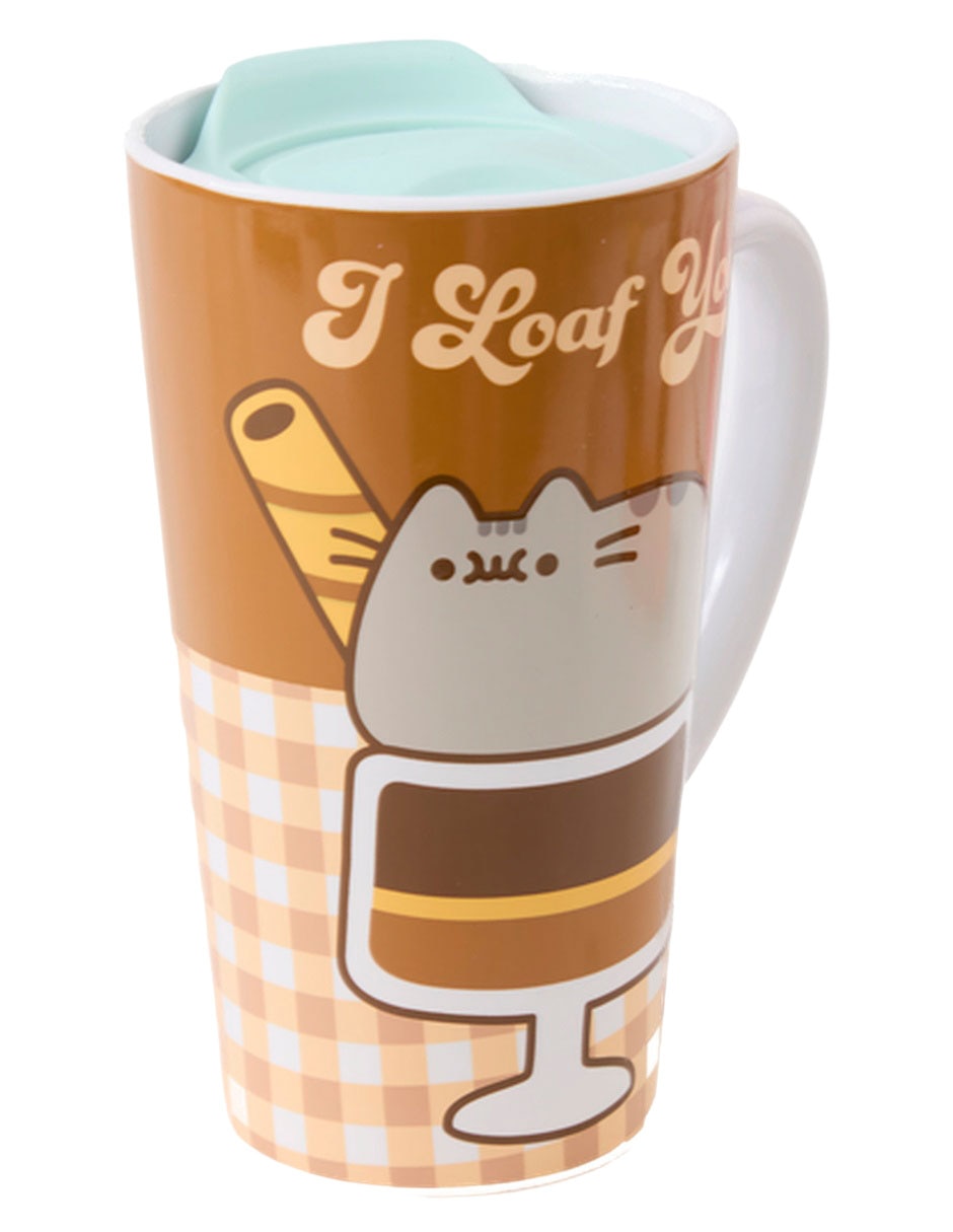 Taza con tapa Galeria de chocolate Pusheen