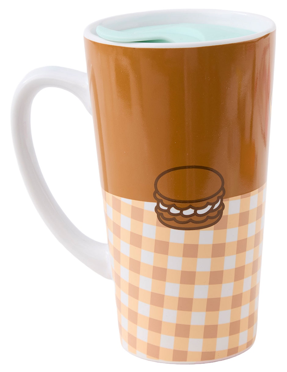 Taza con tapa Galeria de chocolate Pusheen