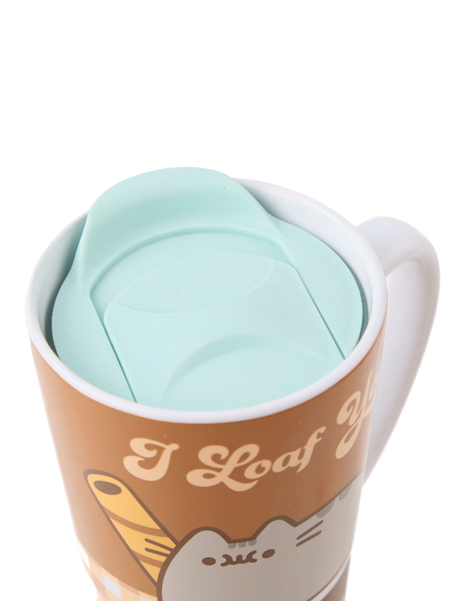 Taza con tapa Galeria de chocolate Pusheen