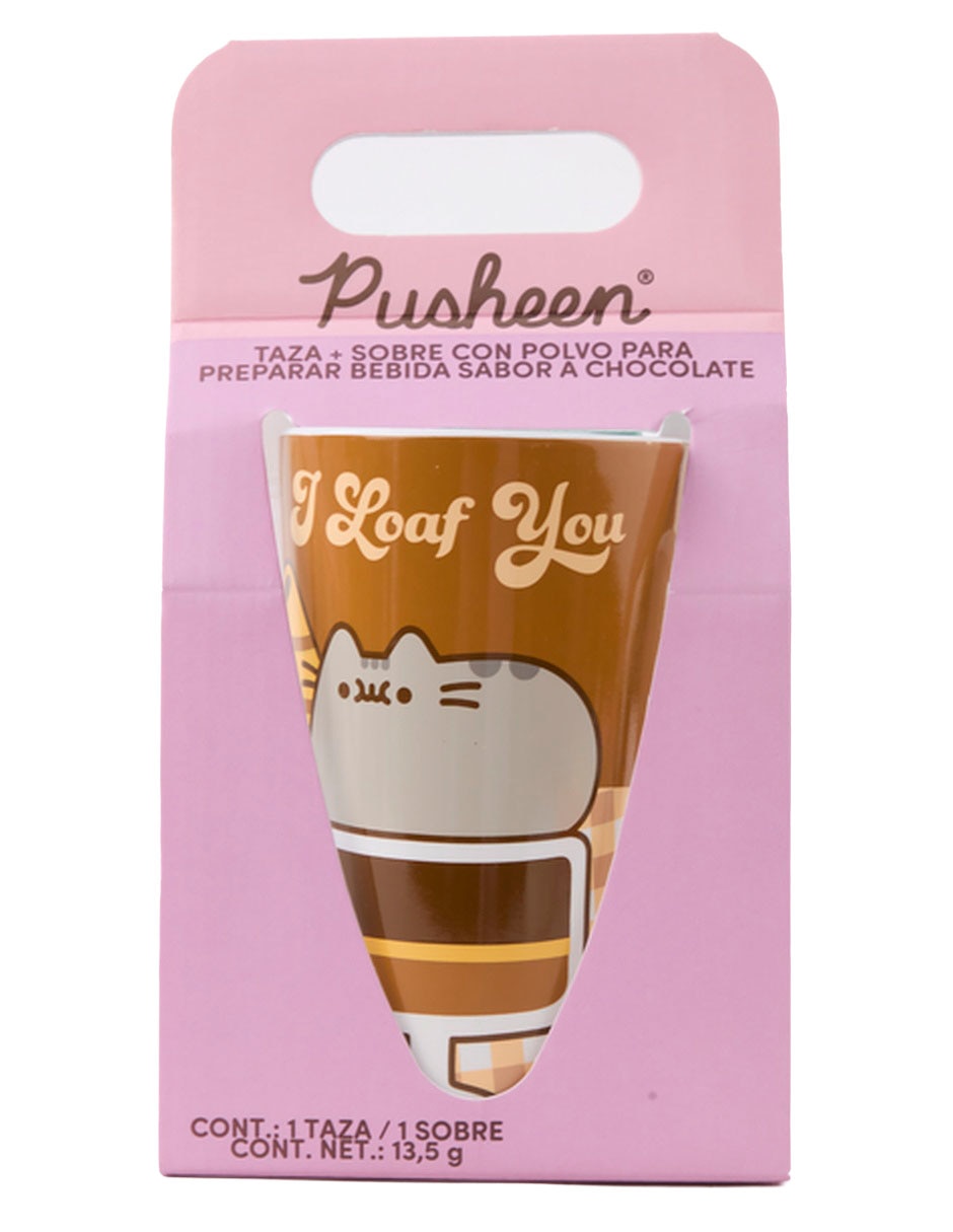 Taza con tapa Galeria de chocolate Pusheen